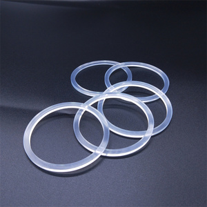 Cao cấp chất lượng cao su bộ phận sản phẩm Silicone niêm phong Vòng bán buôn tùy chỉnh Silicone Flat Gasket - Product Image 4