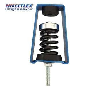 ตัวแยกการสั่นสะเทือนสปริงแบบเบี่ยงเบน25มม. ตัวยึดป้องกันการสั่นสะเทือนของอุตสาหกรรมสำหรับระบบ HVAC ผู้จำหน่าย oM/odm - Product Image 4