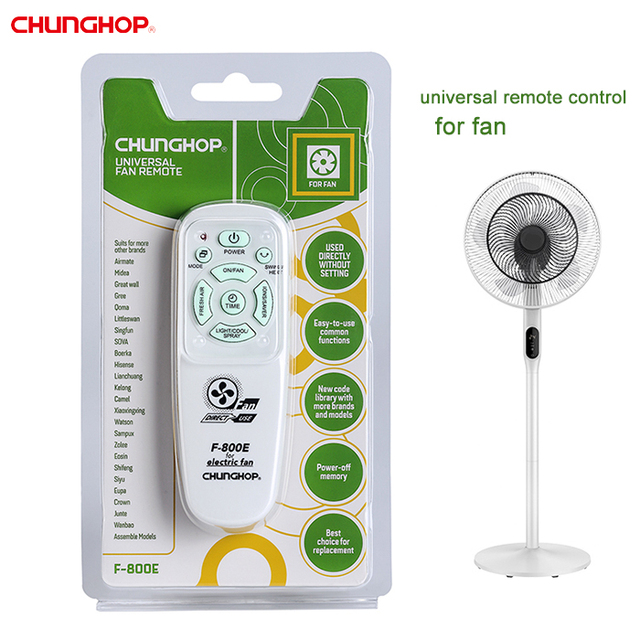Chunghop Factory F-800E Electric Ir Ceiling Fan Remote Controller