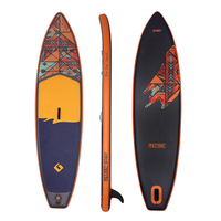 Bluebay extérieur Stand up Paddle Board Surf gonflable Soft Top Air Sup avec ailerons planches comprennent mer planche de surf eau 10'6"