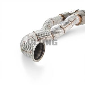 Tuyau d'échappement avant haute performance isolé thermiquement pour <span class=keywords><strong>Cupra</strong></span> Formentor VZ5 2.5T 2022-2025, catalyseur intégré - Product Image 5