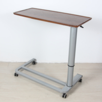 Bureau en MDF à hauteur réglable avec levage pneumatique, style moderne, pour la maison, le bureau, le salon, l'école, l'hôpital