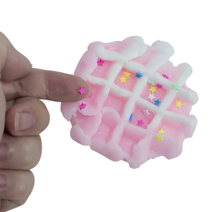 Jouets anti-stress TPR personnalisés de haute qualité, jouets à presser en forme de dessert, biscuits et aliments à rebond lent pour enfants, vente en gros - Product Image 4
