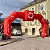 Arco Inflable Gigante Personalizado para Eventos, Arco Inflable con Logotipo Personalizado para Carreras, Decoración para Maratones/Eventos Deportivos/Exhibiciones de Competición