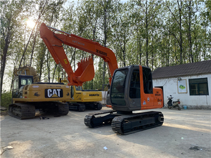Mini-excavatrice Hitachi Zx70 à succès, 7 tonnes, machine à chenilles, mini-excavatrices Hitachi 70 d'occasion avec bulldozer - Product Image 4