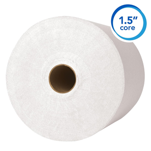 Rollo de Toallas de Mano Desechables al por Mayor, de Pulpa de Madera Virgen Industrial, 1 Capa, 36/40 g/m², con Núcleo Blanco, <span class=keywords><strong>para</strong></span> <span class=keywords><strong>Dispensador</strong></span> - Product Image 3
