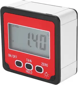 Digital Electronic Level and Angle Gauge, Measures 0 - 90 and 0 - 180 Degree Ranges, Measures and Sets Angles