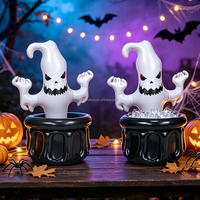 Seau à glace gonflable JOYEE, refroidisseur fantôme gonflable pour Halloween, refroidisseur de boissons gonflable, fournitures de fête d'Halloween pour bar