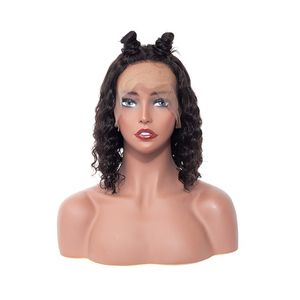 Hot Selling Brazilian Human <span class=keywords><strong>Hair</strong></span> Lace Front Bob Short Nature Wave Wig - Product Image 6