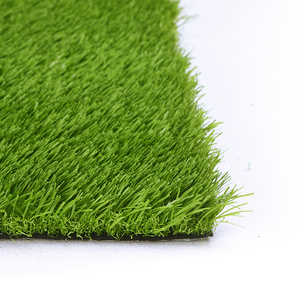 Tapis de gazon artificiel vert épaissi en polyéthylène PPPE pour terrains de football extérieurs, durable, en forme de bloc, pour la décoration - Product Image 3