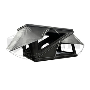เต็นท์หลังคารถ SNDN สำหรับ 4 คน รูปทรงตัว Z สำหรับการเดินทางแบบออฟโรด 4x4 ยี่ห้อ <span class=keywords><strong>Wildlands</strong></span> แบบพับได้ โครงอะลูมิเนียม กันน้ำ พื้นที่ภายในสูง - Product Image 5