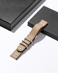 Correa de reloj de cuero de vaca de grano completo Vintage de lujo para hombre personalizable 20mm/22mm reemplazo de pulsera OEM ODM - Product Image 4