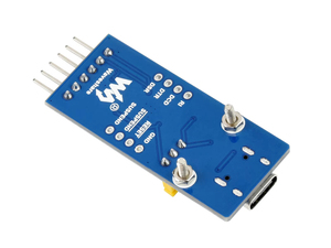 Placa USB UART Waveshare CP2102 tipo C, módulo de comunicación USB a UART (TTL), conector USB-C, compatible con Mac OS, Linux, Audroid K650 - Product Image 1