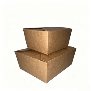 Boîtes en carton kraft jetables en gros à prix d'usine, taille personnalisée, pour restaurants, faible MOQ - Product Image 6