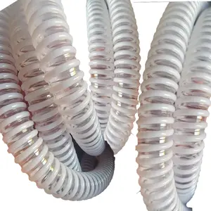 Pompe à eau en spirale ondulé 1 — 1/2 pouce, tube de décharge d'aspiration en plastique flexible, livraison gratuite en chine