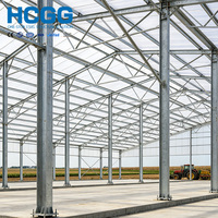 Bâtiment Agricole Préfabriqué en Acier, Hangar à Volailles, Abri pour Bétail, Manège pour Chevaux, Construction Agricole