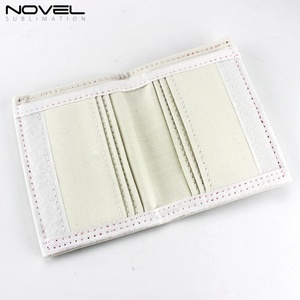 Portefeuilles pour femmes personnalisables, portables, vierges, entièrement imprimables, à sublimation, portefeuilles à rabat, porte-monnaie - Product Image 3