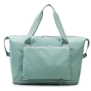 Sac de sport unisexe imperméable avec logo personnalisé, sac de voyage durable en Oxford, grande capacité, séparation sec/humide, sac de voyage - Product Image 2