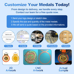 फैक्टरी थोक सस्ते कस्टम पुरस्कार पदक हमें सम्मान पदक के साथ लघु रिबन बार - Product Image 6