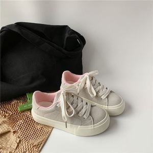 Zapatillas Blancas de Primavera 2026, Suela Suave y Plataforma Gruesa, Estilo Informal y Combinable para Estudiantes - Product Image 3
