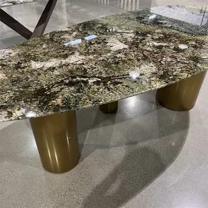 Tavolino da Caffè di Lusso Shangri-<span class=keywords><strong>La</strong></span> in Marmo Moderno Estensibile e Convertibile per Arredamento Casa - Product Image 6