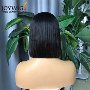 <span class=keywords><strong>Parrucche</strong></span> Bob a Taglio Dritto per Donne di Colore Joywigs, Chiusura in Pizzo 2*6, <span class=keywords><strong>Capelli</strong></span> Umani Grezzi Allineati alla Cuticola, Doppio Filamento, Fornitore di Fabbrica - Product Image 4