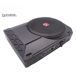 Subwoofer de voiture ultra-plat 12V de 10 pouces, nouvelle conception, 800W, amplificateur de puissance élevé, pour installation sous le siège, vente en gros - Product Image 1