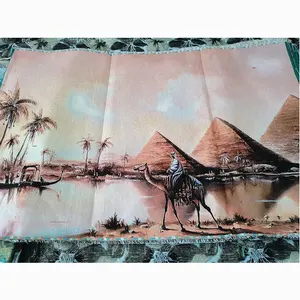 60*120cm Landscape jacquard gobelin tapestry for wall decoration for sale