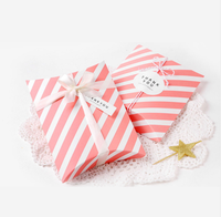 Boîte d'emballage en gros pour bonbons, boîte cadeau en papier pour poudre de maquillage et outils cosmétiques, avec ruban