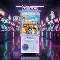 Accepteur de pièces/billets en métal et acrylique personnalisable Naughty Dog pour machine à grue de divertissement d'arcade intérieur pour enfants - 1 an