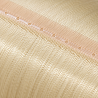 Cheveux humains bruts vietnamiens, tissage papillon, 30 pouces, super double drawn, lisses comme des baguettes, provenant d'un seul donneur, vente en gros
