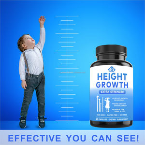 Complément alimentaire à base d'extraits de plantes, de vitamines, de minéraux et d'acides aminés pour améliorer la densité osseuse, favoriser la croissance et la nutrition, marque privée - Product Image 2