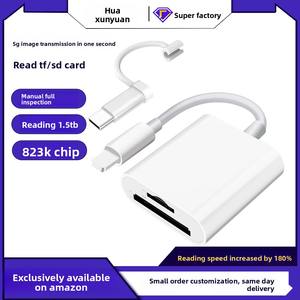 Type-C <strong>Adapter</strong> for Phones Compatible for iPad Memory Cards for <strong>Camera</strong> Card Reader OTG Model 2-G531-G532-02 - Product Image 4