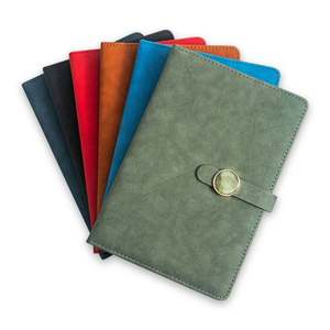 Promotional Business Gifts PU Leather Hard Cover Agenda Personalized <b>Note</b> <b>Books</b> for Gift Notebook with logo Custom - Product Image 2