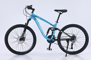 Bicicletta da Montagna 26 Pollici - 27 Velocità, Freni a Disco, Telaio in Acciaio ad Alto Tenore di Carbonio, Capacità di Carico 150kg, Portapacchi Posteriore, Parafanghi per Uso Urbano - Product Image 5
