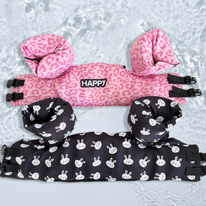 Dễ dàng và dễ dàng tắt Neoprene bé nổi phù hợp với <span class=keywords><strong>Toddler</strong></span> bơi ARM Bands với dây đai an toàn - Product Image 4