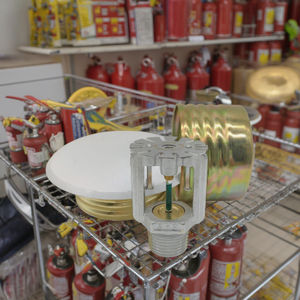 Rociador <span class=keywords><strong>de</strong></span> Incendios Empotrado Flexible y Estético para Hoteles, 68C, Respuesta Rápida, Cabezal Oculto <span class=keywords><strong>de</strong></span> Hierro Fundido para Techo Minimalista - Product Image 3