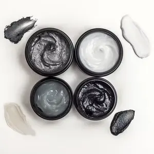 Eigenmarke bio-Herren-Gesichtshaut peeling-Rub-Feuchtigkeits-Balm Dunkler Kreis Abwehr-Herren-Hautpflege-Set