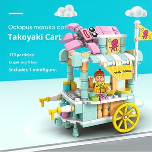 ของเล่นขายส่ง Nexus ชุดตัวต่อบล็อก 3 มิติ 8 in 1 สำหรับเด็ก ชุดตัวต่อบล็อกมินิซิตี้ วิวถนน - Product Image 3