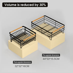 Gabinete <span class=keywords><strong>de</strong></span> cocina deslizante ajustable, vajilla, plato, cuenco, <span class=keywords><strong>escurridor</strong></span> <span class=keywords><strong>de</strong></span> secado, estante <span class=keywords><strong>de</strong></span> almacenamiento, ahorro <span class=keywords><strong>de</strong></span> espacio <span class=keywords><strong>Vertical</strong></span> - Product Image 4