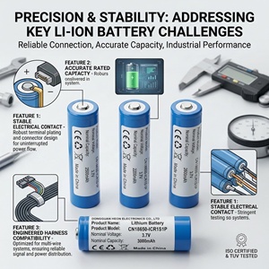 Heocn HC-18650-ICR1S1P Wiederaufladbarer Li-Ionen-Akku 3000mAh <span class=keywords><strong>3</strong></span>,7V 500 Zyklen für Elektrofahrräder/Roller & Roboter-Staubsauger - Product Image 1
