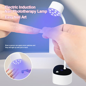 Electric UV LED Nail <b>Lamp</b> Rechargeable Mini Flash-Cure Adjustable Flexible Two-Mode Gel Dryer Manicure Salon Machine Wholesale - Product Image 1