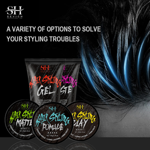 جل قوي لتصفيف الشعر الطبيعي ، مسحوق شمع لتصفيف الشعر ، منتجات مسحوق ملمس للرجال - Product Image 2