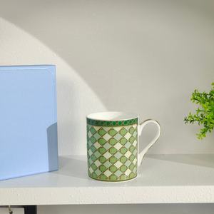 Mug en porcelaine fine de luxe nordique pour le thé, vente chaude, tasses de qualité restaurant avec boîte cadeau élégante - Product Image 2