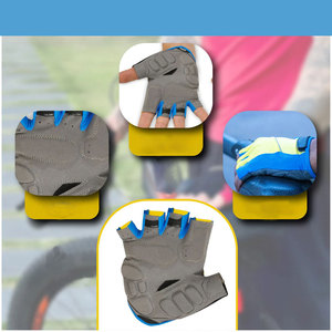 2026 Men Women Premium Quality Half-<b>Finger</b> Racing Cycling Gloves Breathable Non-Slip Adjustable Wrist <b>Strap</b> Lightweight - Product Image 2