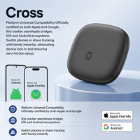 Mini traceur GPS certifié MFi, balise intelligente, traceur GPS pour animaux de compagnie, mini traceur GPS pour iOS, Android, Google Find My, dispositif anti-perte