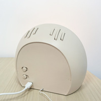 Réveil lumineux avec bruit blanc, sons apaisants de la nature, aide au sommeil, veilleuse et radio pour la chambre à coucher, réveil au lever du soleil