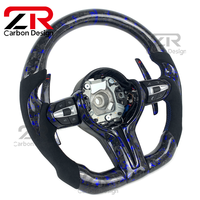 Volant sport en carbone forgé LED RPM pour BMW F10 F20 F30 E90 F21 F22 E46 F82 F90 E90 E60 E92