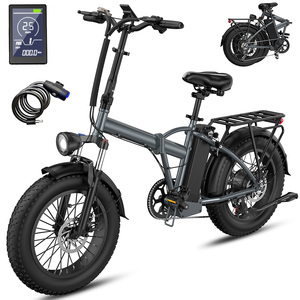 Vélo électrique pliable 750W mini 7 vitesses avec pneus larges et freins à disque - Solutions OEM/ODM pour les commandes en gros et l'emballage personnalisé - Product Image 1