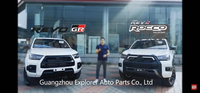 Kit carrosserie RAMAND Hilux Vigo 2005-2015 pour mise à niveau vers le modèle Revo Rocco 2021, accessoires de carrosserie pour Vigo vers Revo